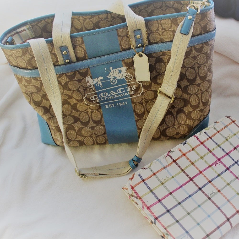 Authentic Coach Tote or Diaper Bag